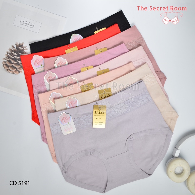 TALLY CD CELANA DALAM 5191 | FIT XXL | BAHAN KATUN PREMIUM | FREE SIZE