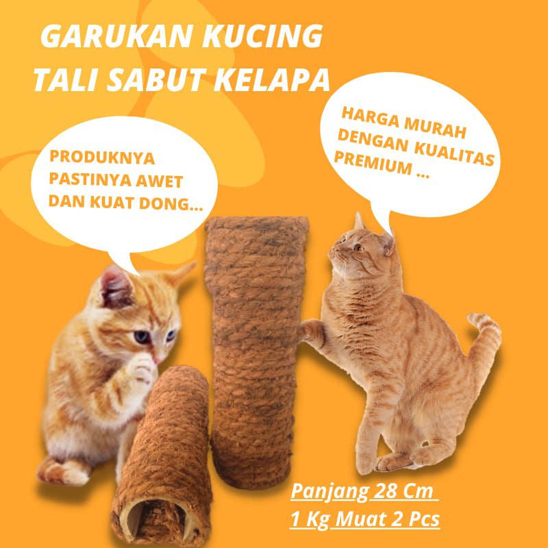 Mainan Kucing Garukan Kucing Cat Scratcher Pengasah Cakar Kucing