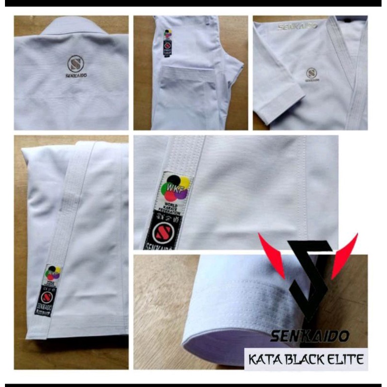kata gi senkaido black elite