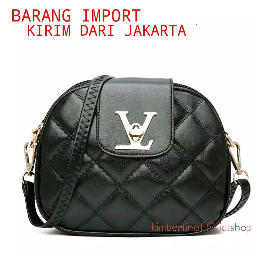 Tas Wanita Import - Tas Batan - Tas Selempang Lv Embos / JASONS