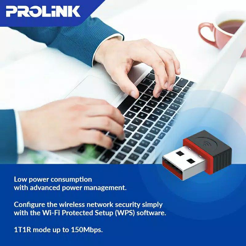 USB Adapter Wireless PROLiNK WN2001 150Mbps