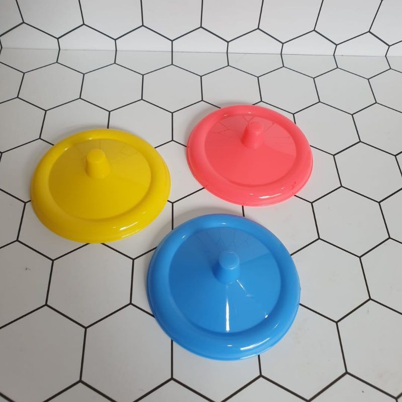 [ KH ] Mahkota Tutup Gelas  Isi 6pc / Glass Lid / Tutup Gelas Plastik Warna Murah