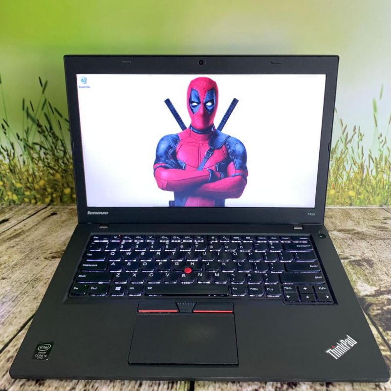 OBRAL Harga Spesial Laptop Lenovo Thinkpad T450 Core i5 Gen 5 Mulus dan Bergaransi