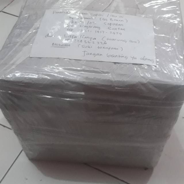 

Pesanan tomyam wulan / selvi
