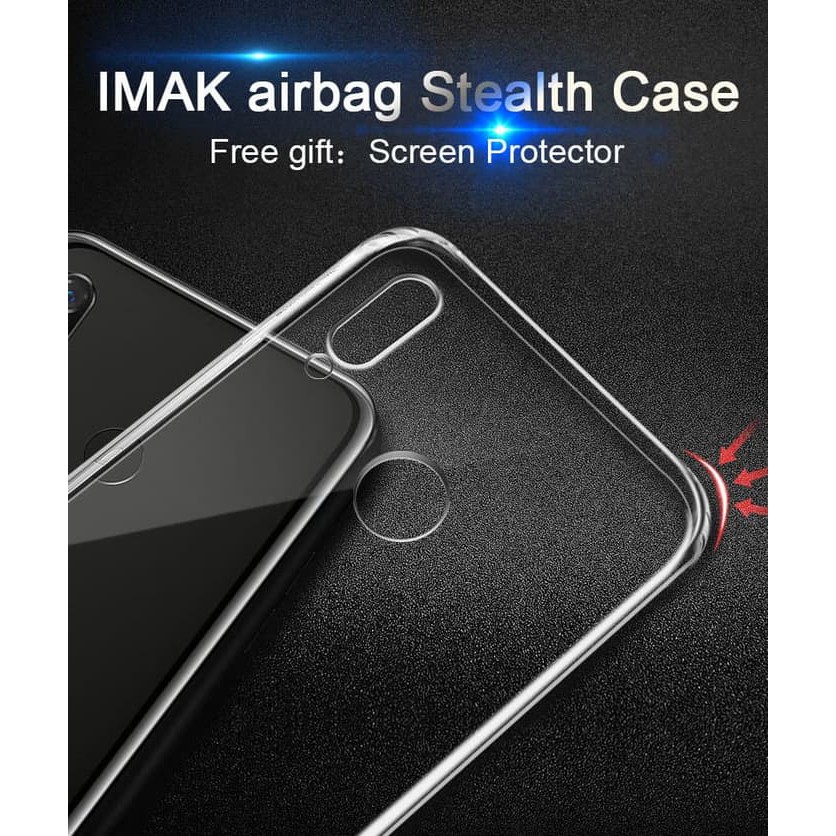 IMAK HUAWEI NOVA 3I - CASE TRANSPARENT FREE SCREEN PROTECTOR ORIGINAL