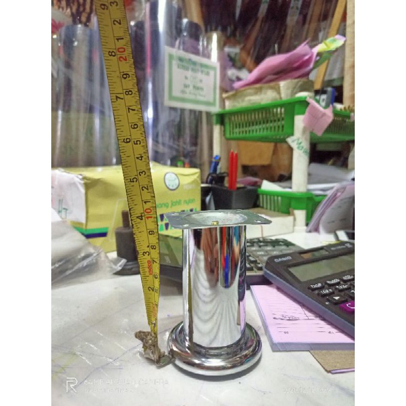 KAKI MENARA 10CM STAINLES KAKI SOFA KURSI LEMARI