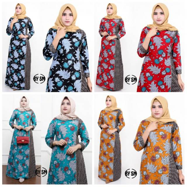 Gamis batik fashion muslim