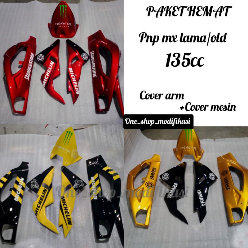 cover arm mx lama+cover mesin mx lama/old