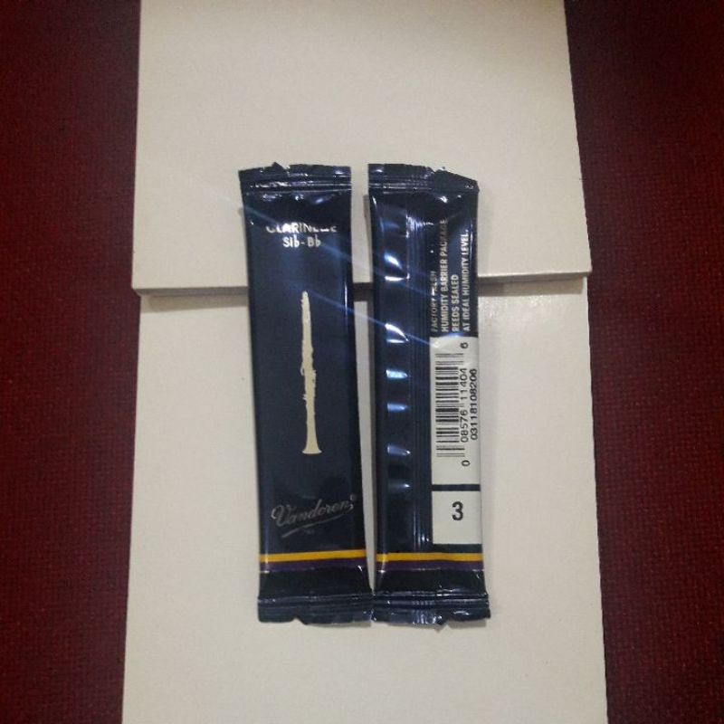 Reed Clarinet Vandoren ukuran 3 ecer