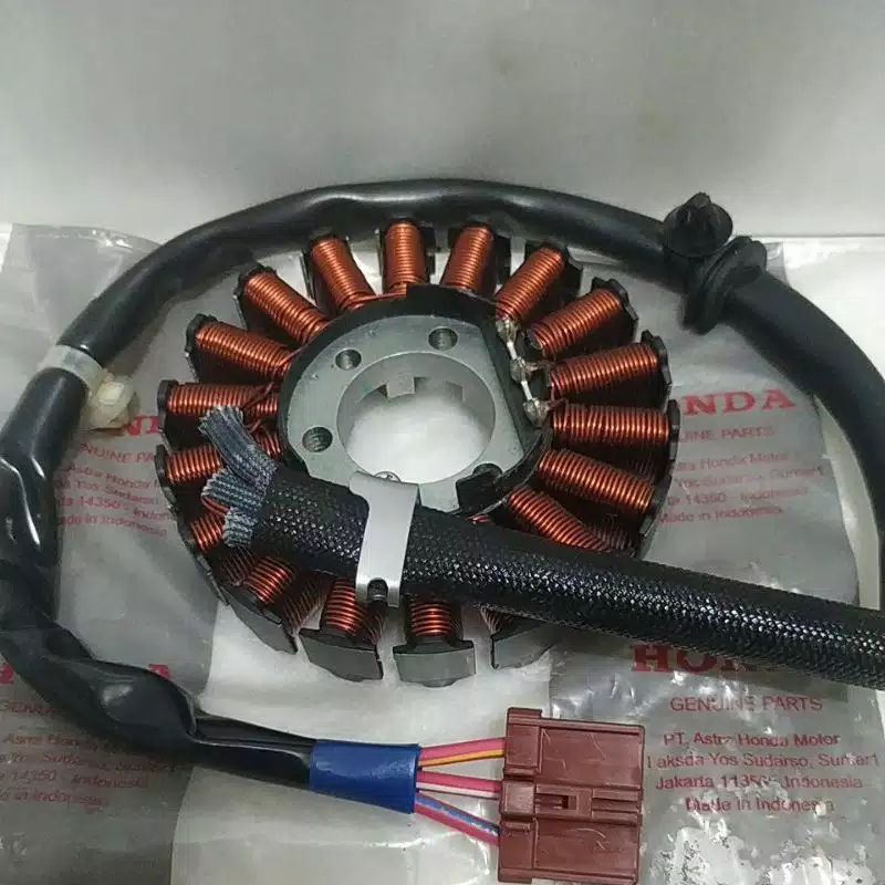 Spull pulser comp stater tanpa CKP sensor original part HONDA FI NEW VARIO 110 ESP / SCOOPY 110 ASLI
