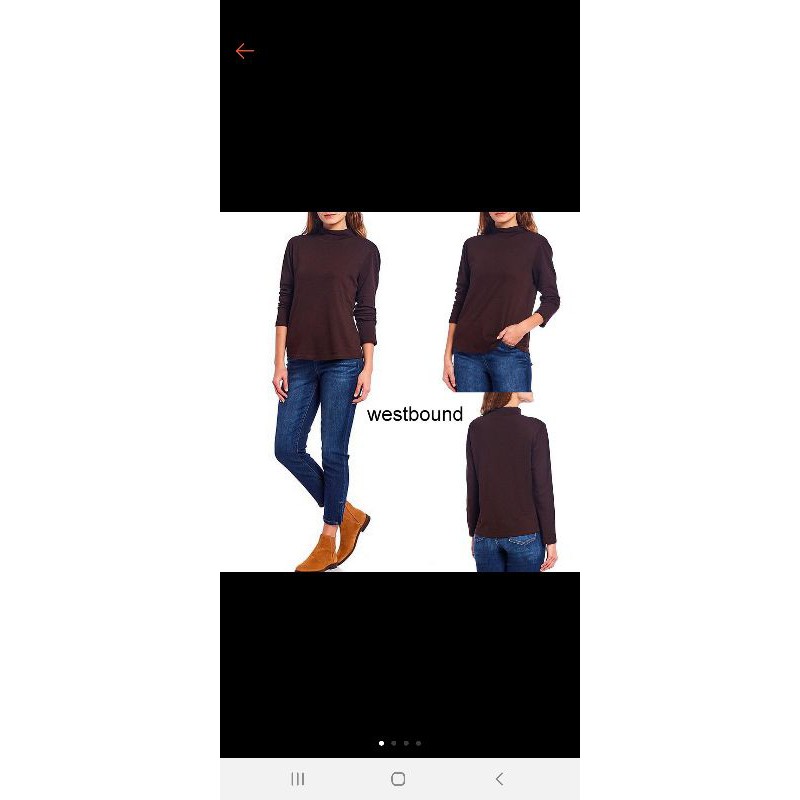 Atasan Kaos Wanita Branded ori sisa export W3stbound