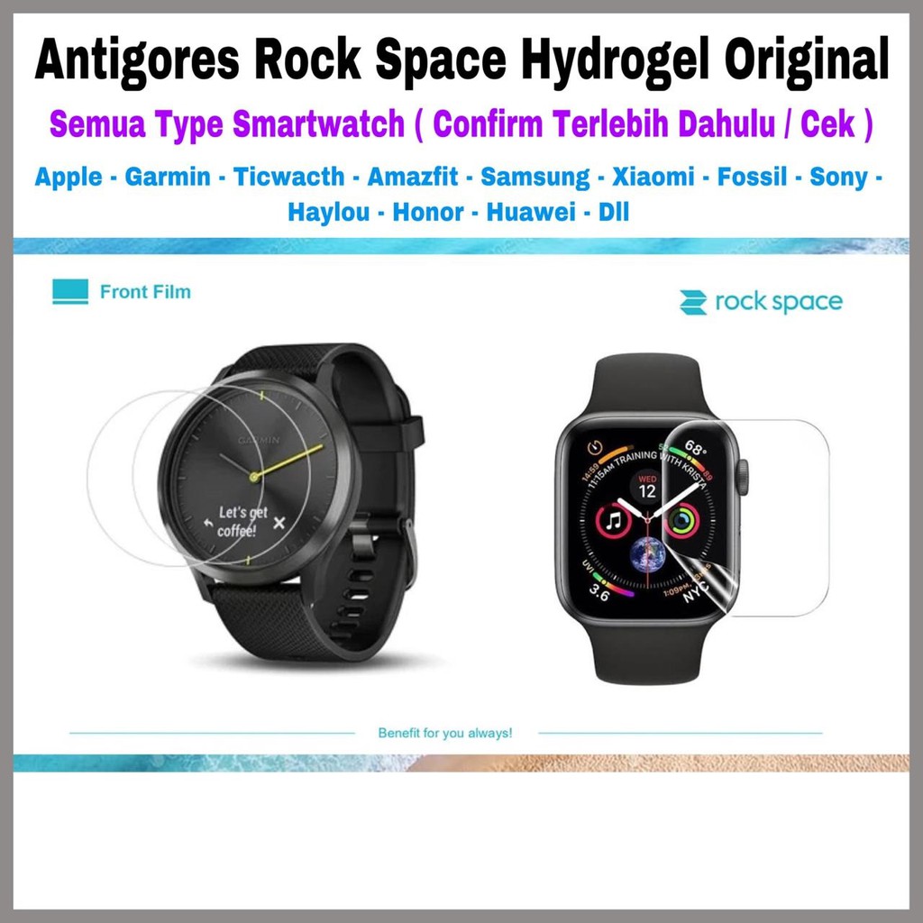 Antigores Rock Space Hydrogel Original For Smartwatch - All Varian