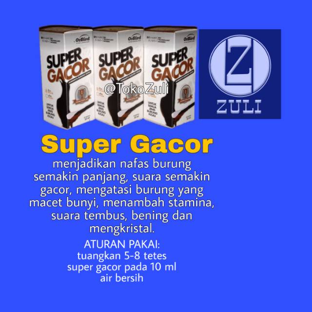 Obat Burung Super Gacor || Probiotik || Penggacor Burung