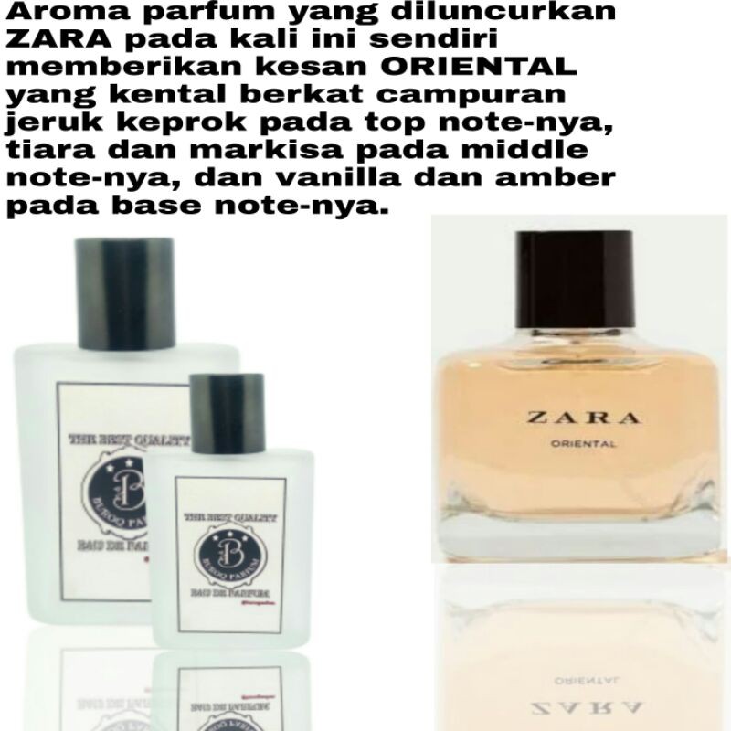 PARFUM Z4R4 ORIENTAL INSPIRED PARFUME WANITA WANGI SEGER BUNGA MEWAH FRUITY