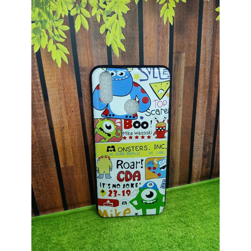 softcase gambar/motif Realme 3 pro