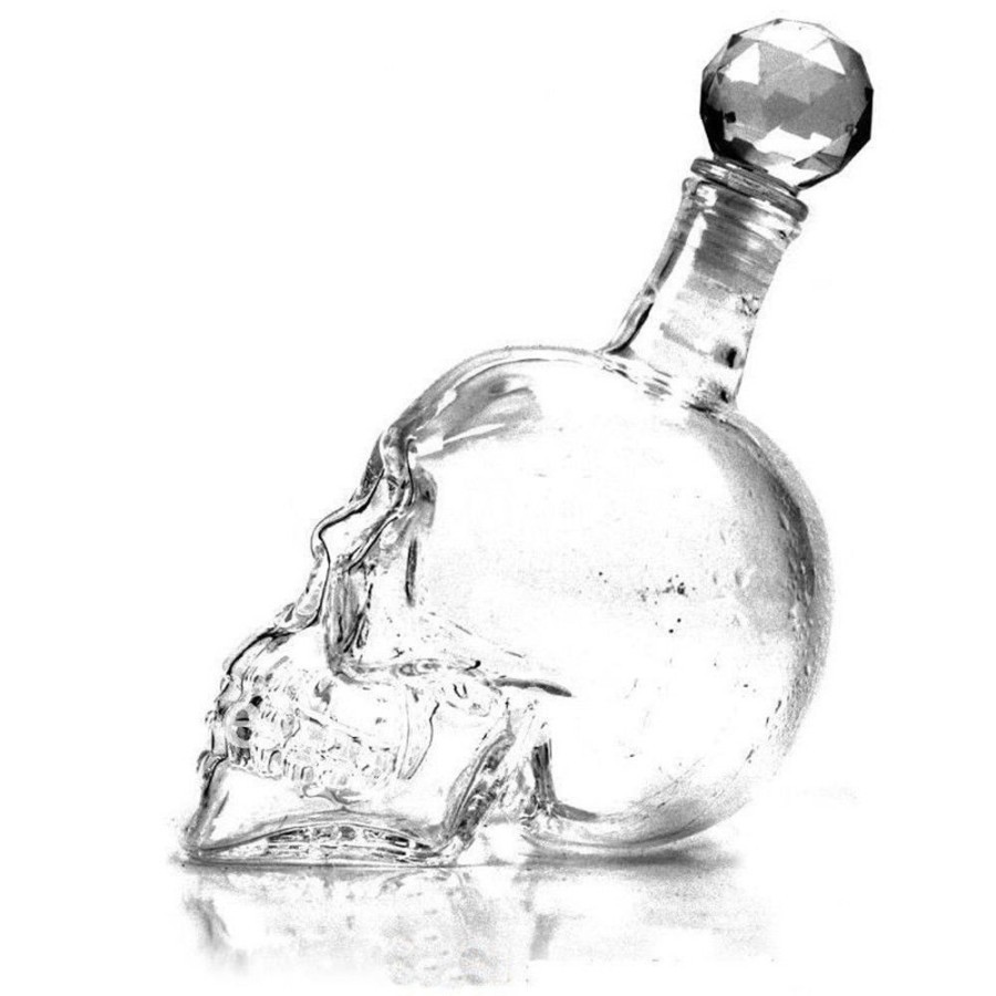 Botol whiski whiskey Skull Crystal Head tengkorak Vodka Besar 1000ml