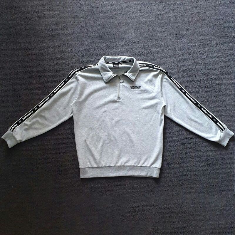 bunker buster half zip