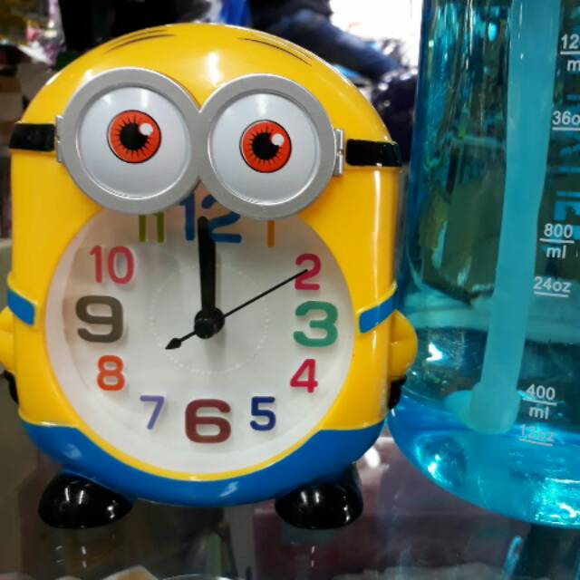 Jam Weker Minion / Jam Meja Alarm Karakter Minion full body