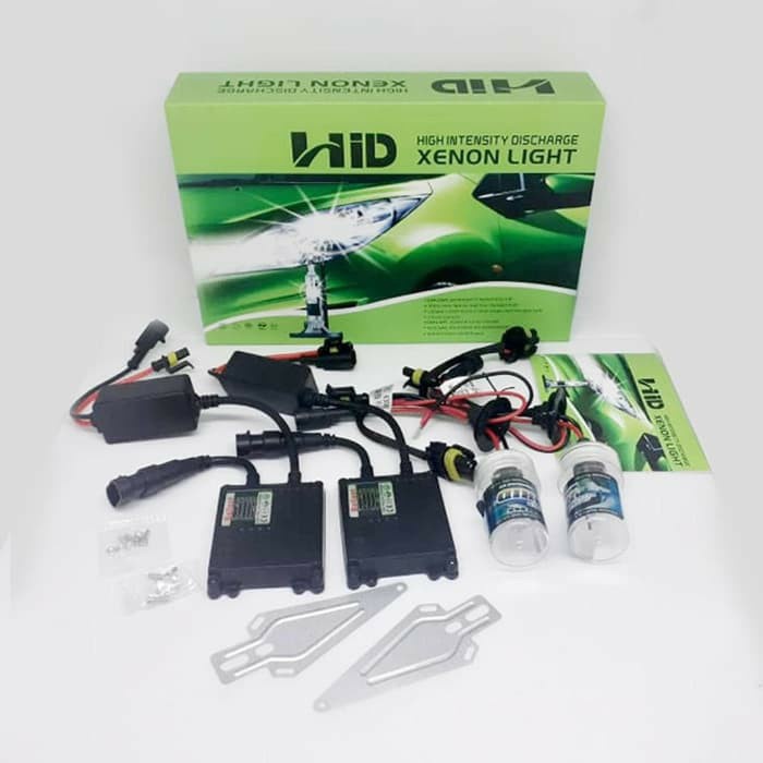 Lampu HID Mobil H4 Hi Lo SET ISI 2 PASANG 35Watt 6000K