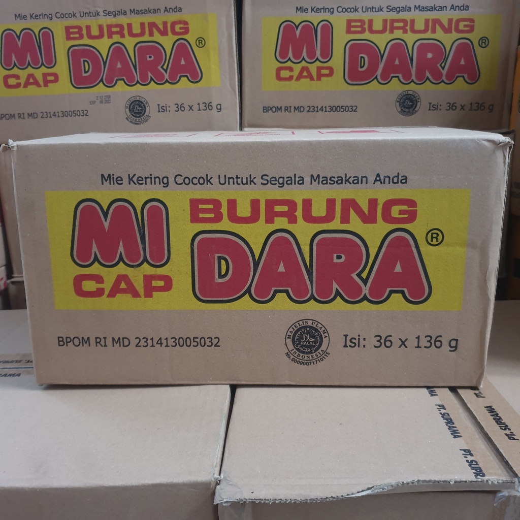 [Dus] Mie Kering Cap Burung Dara - MBD