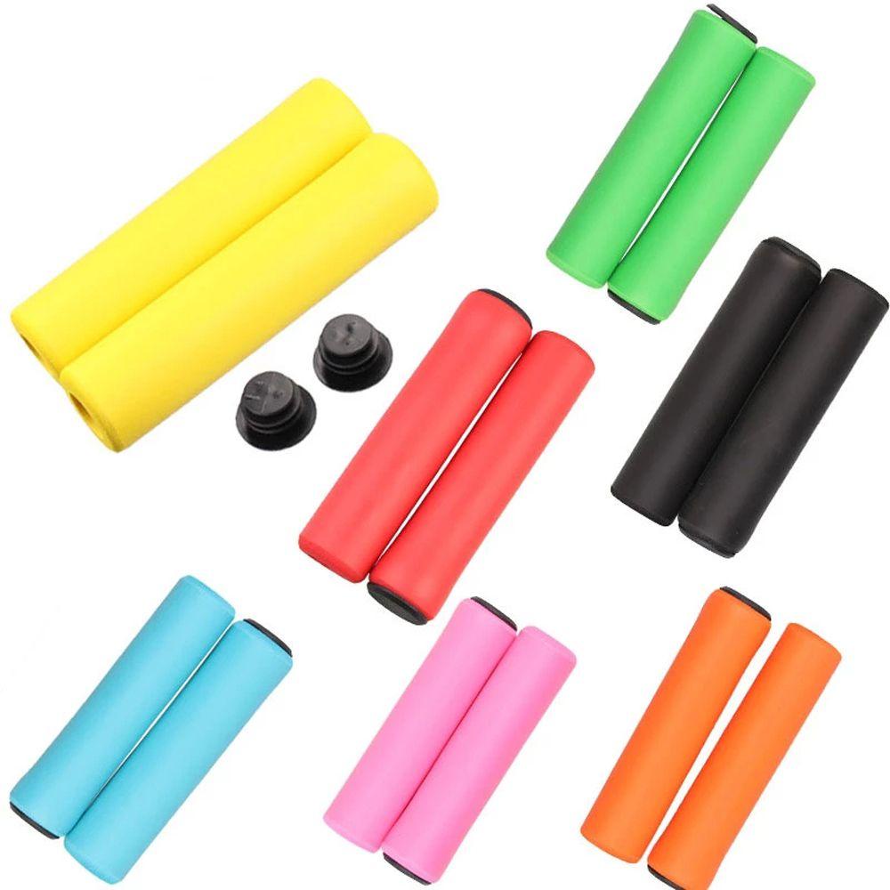 Lanfy Grip Sepeda Bersepeda Penyerapan Goncangan Sepeda Jalan Non-Slip MTB Manset MTB Stang Cover Sepeda Stang Grips