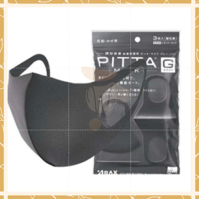 Masker Pitta G By Arax 1Pack Isi 3