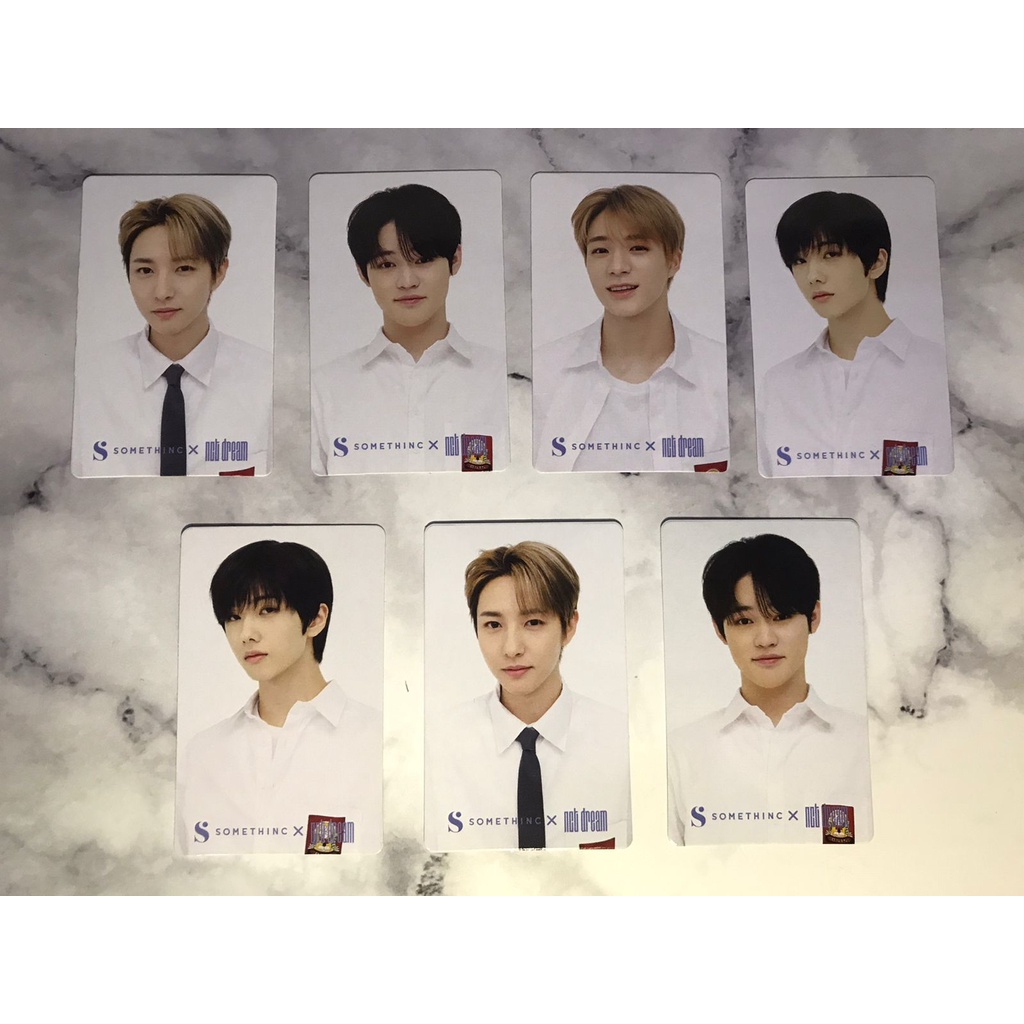 ✨[READY STOCK (baca desc box)] NCT DREAM x SOMETHINC PC JENO JAEMIN RENJUN CHENLE JISUNG HOLO✨
