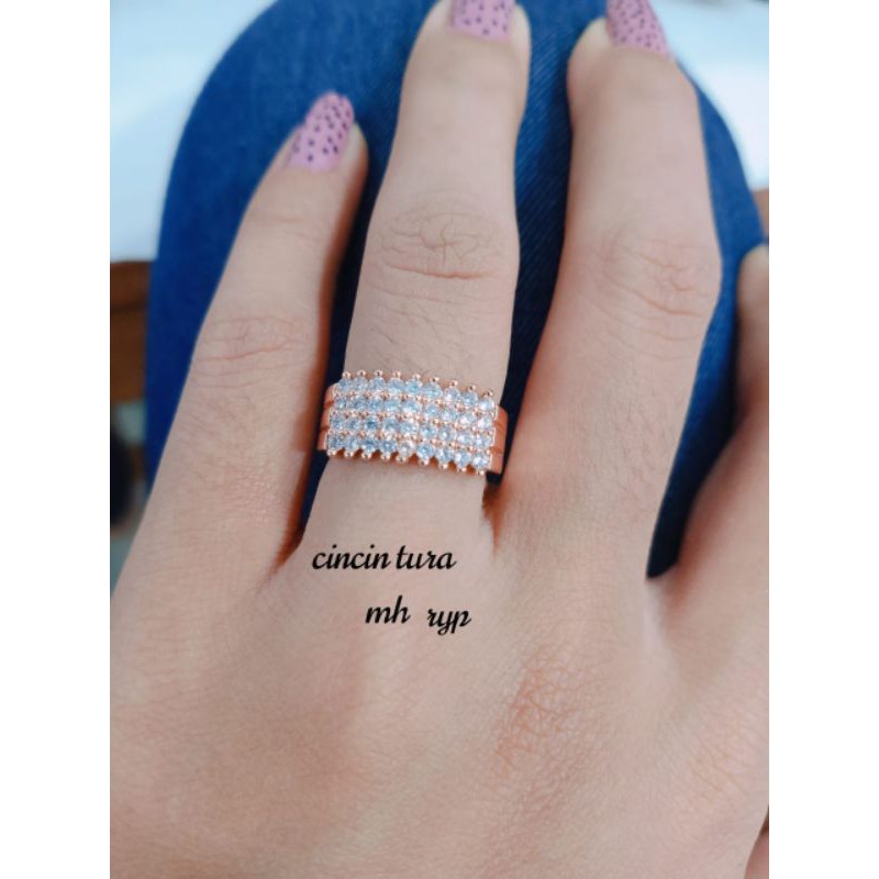 Bisa cod:Cincin Replika berlian,persis seperti asli,awet,tahan lama