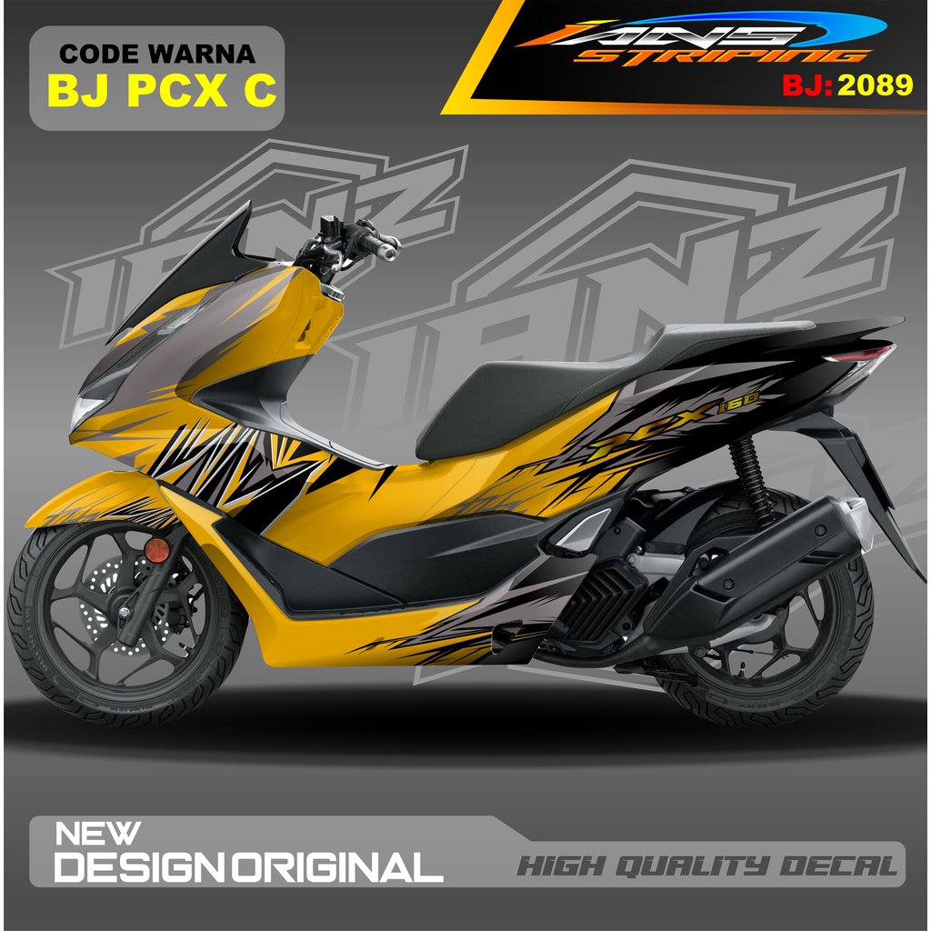 DECAL STIKER FULL BODY PCX 150 / DECAL STICKER MOTOR HONDA PCX 160 / STIKER FULL BODY PCX HIGH QUALITY / STIKER MOTOR