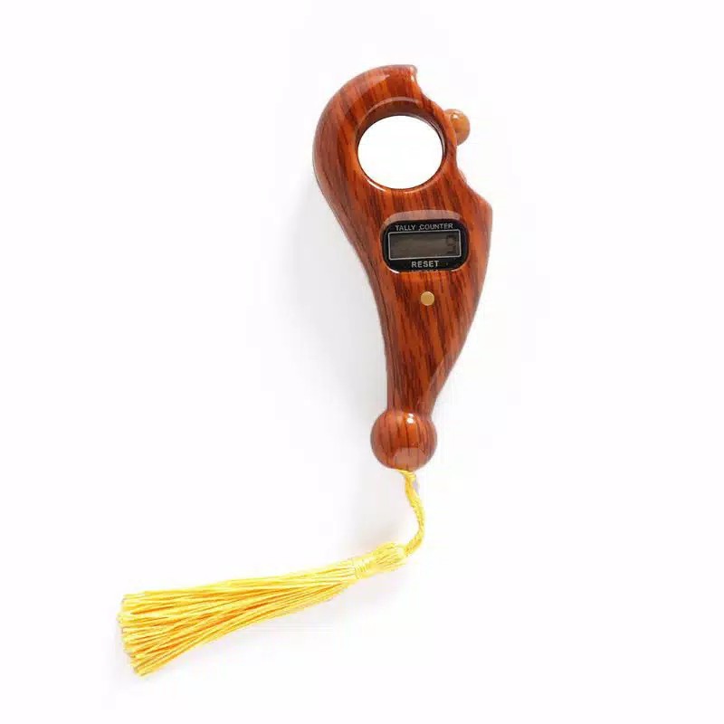 Tasbih Digital Motif Kayu [COD]