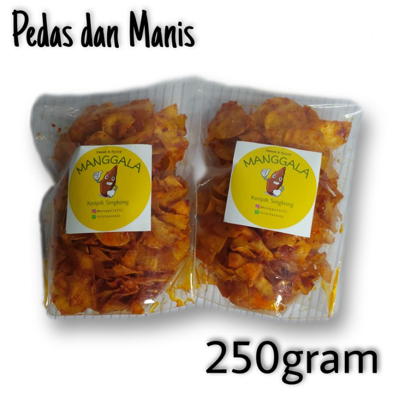 

KRIPIK PEDAS / KRIPIK SINGKONG MANIS / KERIPIK SANJAY