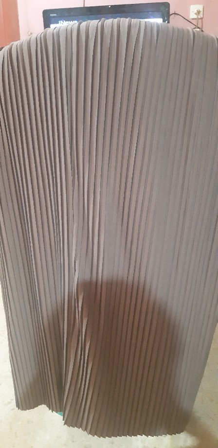 V357 - Rok Plisket  Prisket Panjang Pleated Skirt Flare Skirt Mayung Flowy Rempel