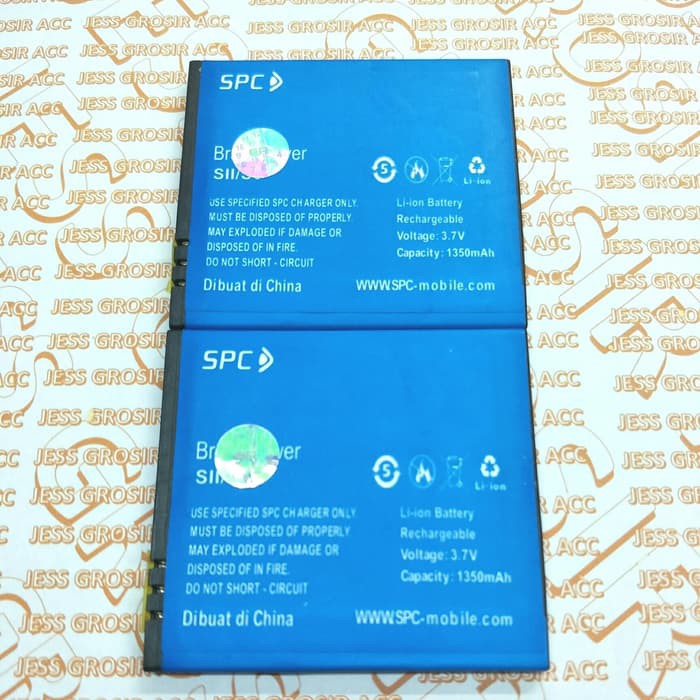 Baterai Battery Batre Original SPC SII , S6 Delta