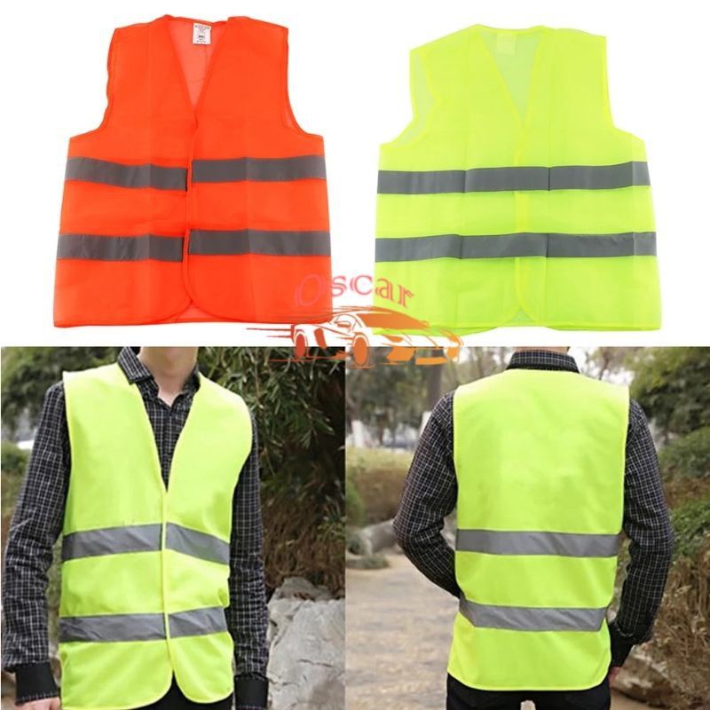 Rompi Safety Polyster Safety Vest Rompi Proyek Rompi Reflektif Rompi Parkir