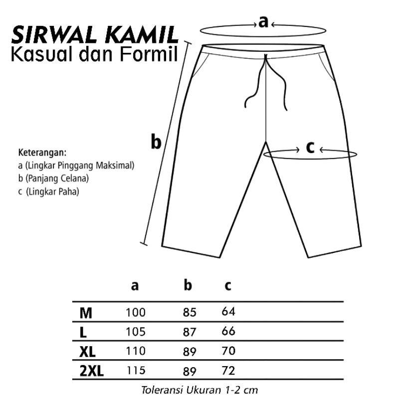 SIRWAL KAMIL KASUAL FORMIL CELANA PANJANG PRIA DEWASA ROSAL TALI KANTOR KARET HARIAN M-2XL MURAH