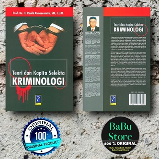 Jual Buku Teori Dan Kapita Selekta KRIMINOLOGI - Romli Atmasasmita ...