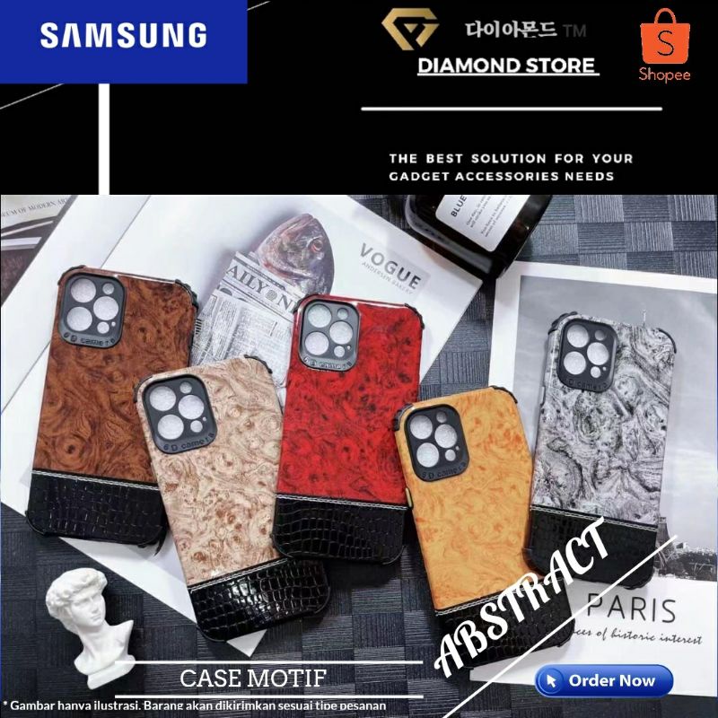 SAMSUNG SOFTSHELL CASE MOTIF ABSTRAK SAMSUNG A03S A22 4G A32 4G A52 A72