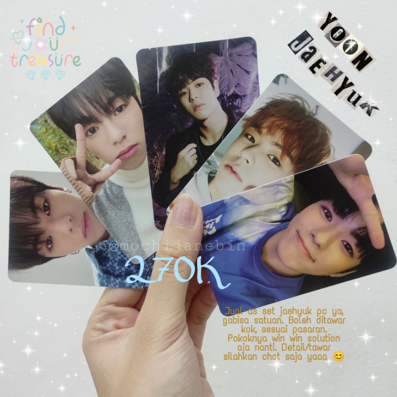 PC ALBUM TREASURE, BENE KTOWN, PC SCRAP POUCH, PC KEYRING (DOYOUNG, ASAHI, JAEHYUK, MASHIHO)