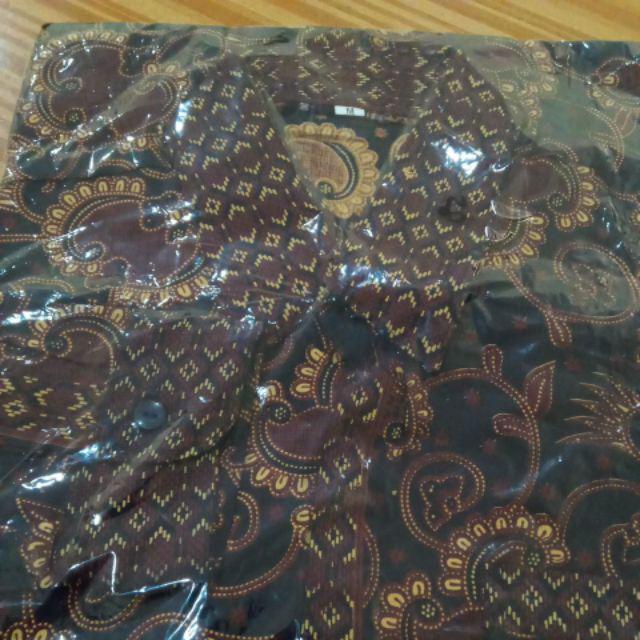 Kemeja Pria Lengan Panjang Motif Kembang Langit