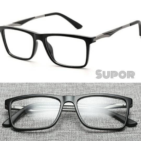 Kacamata Korea FF16 ORIGINAL Black Full Frame Kaca mata Minus Pria