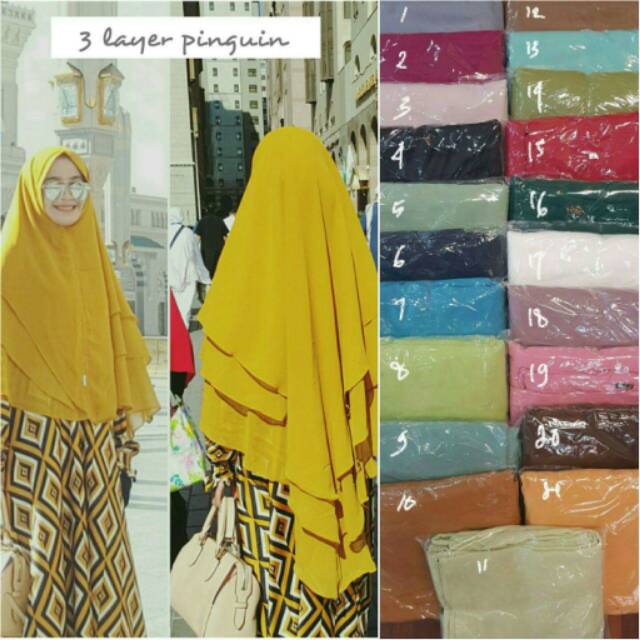 khimar 3 layer
