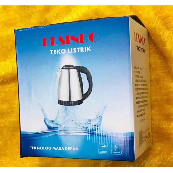 Terlaris Teko Listrik Full Stainless 304 Steel 1.8 Liter / Mug Listrik