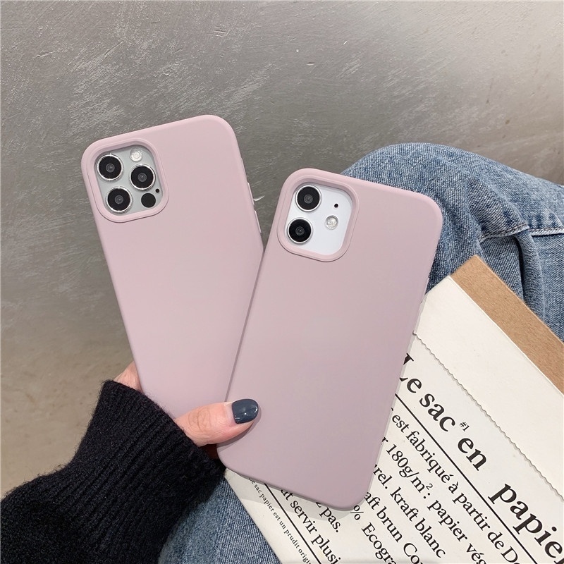 Casing Soft Case Silikon Motif Lavender Ungu Untuk iPhone 6 / 6S / 7 / 8 + / X / XR / XS / 11 / 12 / 13 / 14 Pro Max