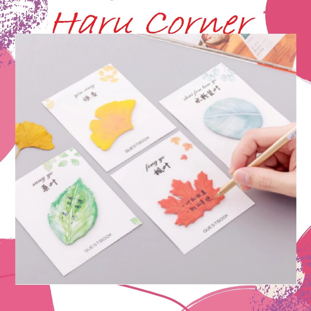 

Sticky Note Lucu / Unik Bentuk Daun