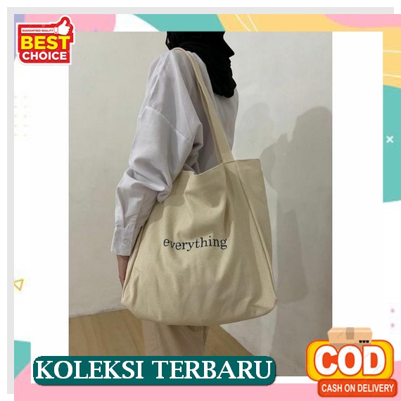 Order.. Cod - Totebag Kuliah Sekolah Kerja Lucu Murah Tote Bag Kpop Fashion Aesthetic Tothbag Kanvas