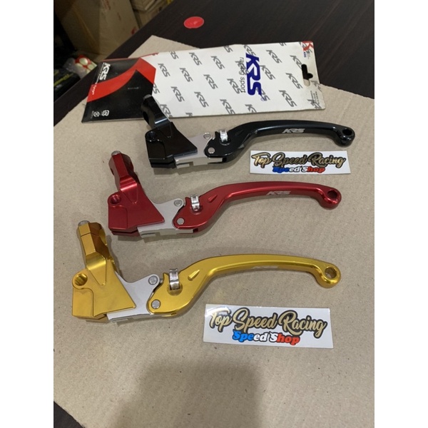 HANDLE KIRI KRS CNC UNIVERSAL GOLD RED BLACK