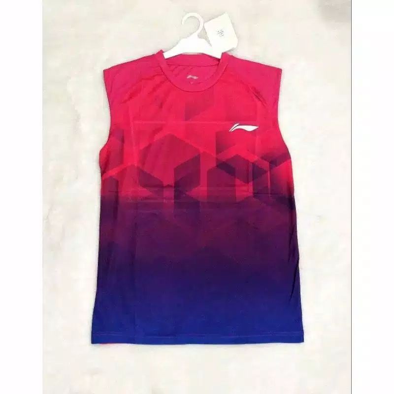 baju singlet badminton dewasa/atasan badminton L148P