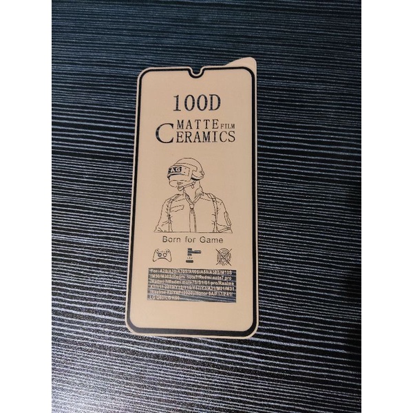 SAMSUNG A50 TEMPERED GLASS MATE CERAMICS FLIM ANTI PECAH ANTI MINYAK ANTI LECET 100% (BY TA)