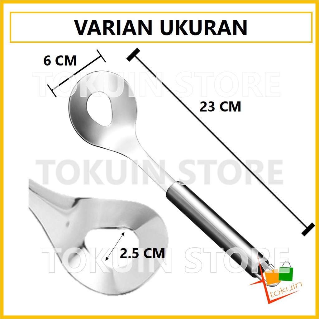 Sendok Cetakan Bakso Cetakan Bakso Stainless Cetakan Bakwan Pentol Baso Bulat Meatball Maker