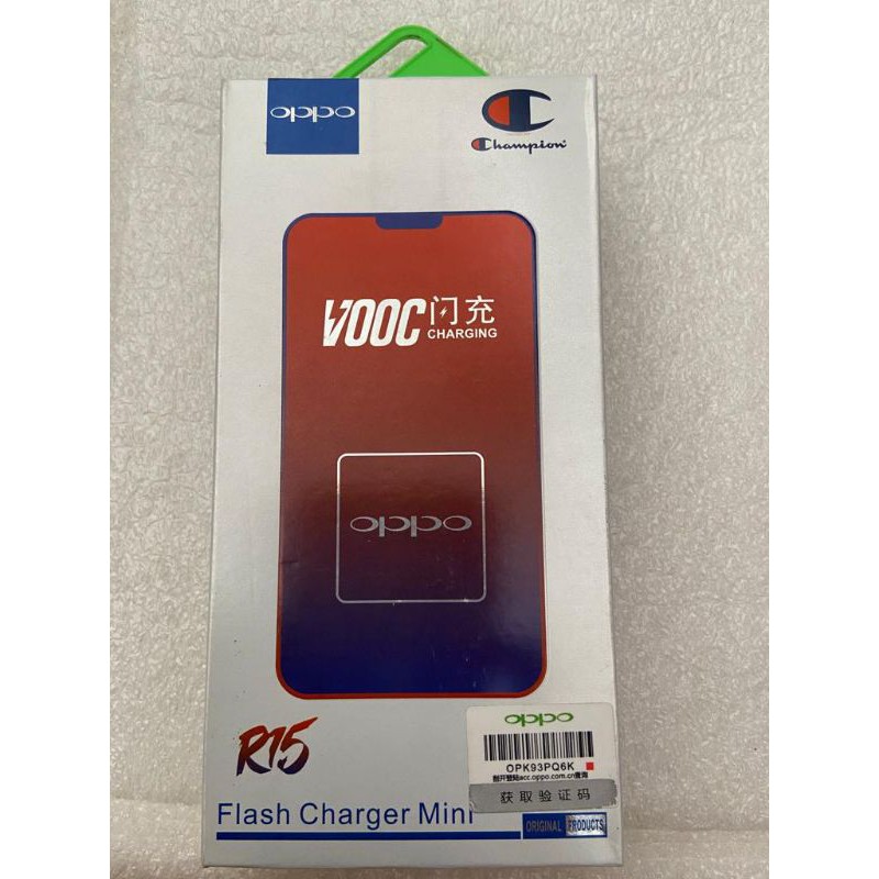 OPPO flash charger Mini R15 Original